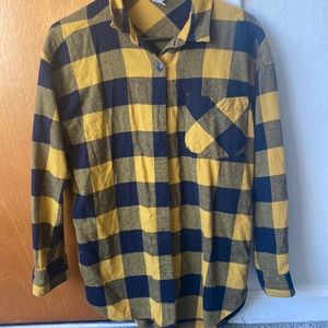 Yellow and black flannel (small)